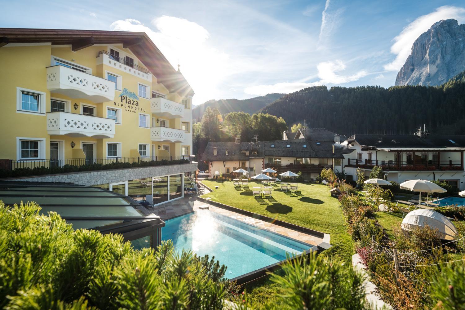 Alpenhotel Plaza Santa Cristina Val Gardena Extérieur photo